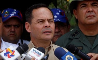 José Gregorio Vielma Mora, gobernador del Táchira. Archivo