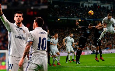 El Real le ganó al Deportivo La Coruña 3-2. AFP