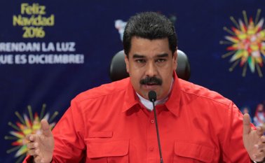 Nicolás Maduro, presidente de Venezuela. AFP