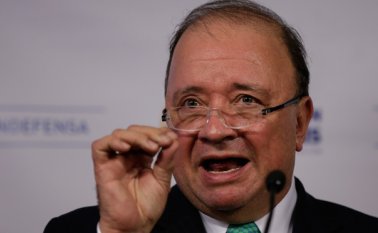 Luis Carlos Villegas, ministro de Defensa. Archivo
