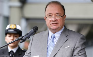 El ministro de Defensa, Luis Carlos Villegas, diom los detalles de los operativos de la Fuerza Pública. Colprensa