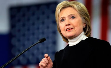 Hillary Clinton. AFP