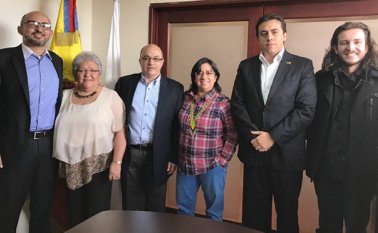 El movimiento que defenderá los acuerdos de paz en el Congreso se inscribió el jueves en el Consejo Nacional Electoral. Especial para La Opinión