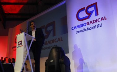 Cambio Radical, el partido del vicepresidente Germán Vargas Lleras, empezó a mover sus fichas para lo que será la campaña del funcionario a la Presidencia de la República, la cual arranca motores el próximo año. Archivo
