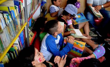 A través de programas culturales se pudo lograr que niños y jóvenes de los diferentes municipios crearan sus propios contenidos.  Archivo