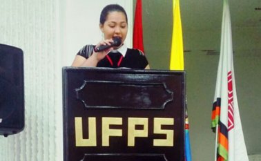 Evelyn Dayanna Ortiz siempre se ha destacado entre sus compañeros y sus propuestas se han hecho merecedoras de reconocimientos. Cortesía