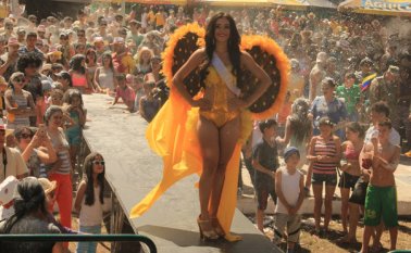 En Bochalema se elige cada año a la reina departamental del turismo. Archivo