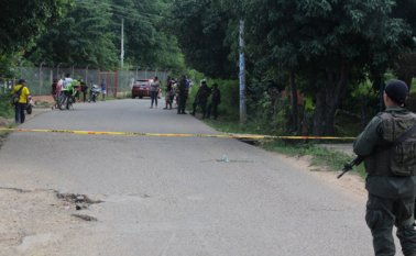 El asesinato ocurrió en la tarde de ayer. Cristian Herrera