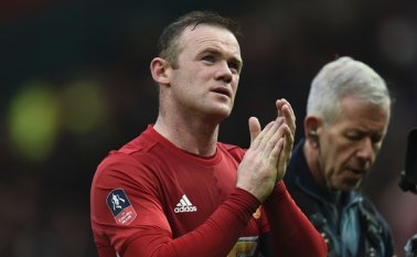 Wayne Rooney, delantero del Manchester United. AFP