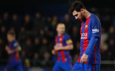 Lionel Messi marcó gol de tiro libre. AFP