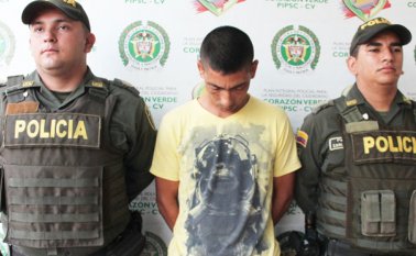 Richard Antonio Giraldo Rivera, ‘boris’, fue capturado en la vía principal a San Faustino, en zona rural de Cúcuta. Policía