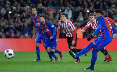 Barcelona 3 - 1 Athletic de Bilbao AFP