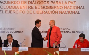 La guerrilla apuntó que el retraso en los diálogos que comenzarían este jueves "se debió a simples adecuaciones logísticas de última hora". Archivo