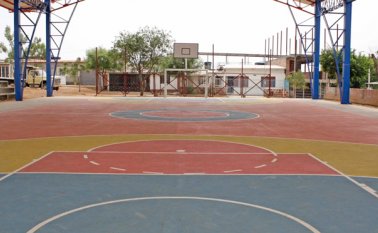 Las instalaciones deportivas fueron construidas por la Gobernación el año pasado. Archivo