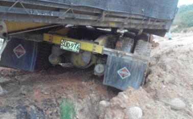 La comunidad pide presencia de las autoridades. Cortesía