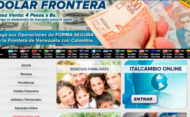 Las tres casas, dos en San Cristóbal y una en San Antonio, están bajo la responsabilidad de Italcambios. Captura de pantalla