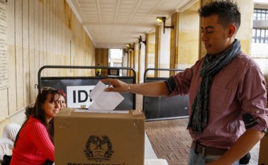 La misión especial que se creó en el acuerdo de paz sugerirá las modificaciones y reformas al sistema electoral colombiano. Archivo