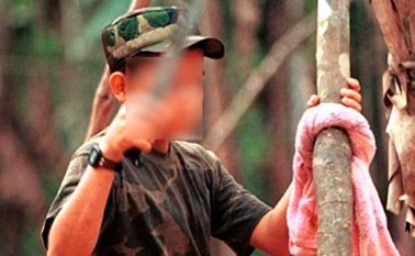 Solo 13 menores han salido de la guerrilla, pese a que se acordó en mayo del 2016 que saldrían en corto tiempo. Archivo
