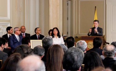Instalación de la Misión Electoral. Colprensa