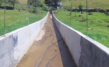 Con la obra se mitigan los riesgos que se producían con las crecientes de las quebradas, que ponían en peligro a los pobladores de Cácota. Roberto Ospino