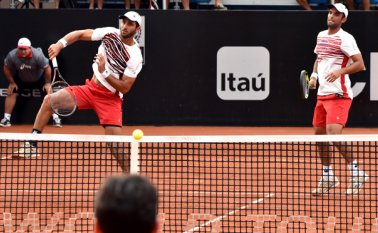 Cabal y Farah se impusieron a los británicos con parciales 6-3 y 6-4. Colprensa