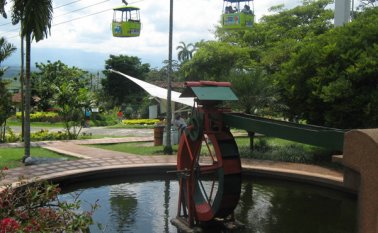 En la Feria Internacional de Turismo que se desarrollará  hasta el domingo en España, se mostraron los paisajes cafeteros colombianos.  Cortesía