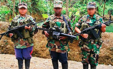 La oposición, principalmente, ha cuestionado la actitud de las Farc de mantener en sus filas a los menores de edad. Archivo
