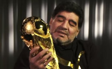 Diego Maradona fue campeón mundial con la selección Argentina. Tomada de Internet