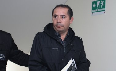 Juan Carlos Bastidas Alemán, fundador y directivo de Estraval hace parte de los siete directivos que responden en los juzgados de Paloquemao de Bogotá. Colprensa