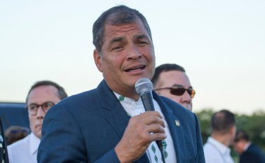 Rafael Correa. AFP