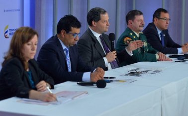 El alto Comisionado para la Paz fue claro en decir que si el proceso no se ha llevado a cabo no es por incumpliendo del Gobierno o porque falte acordar algo, sino porque las Farc no han querido entregar a los menores. Colprensa