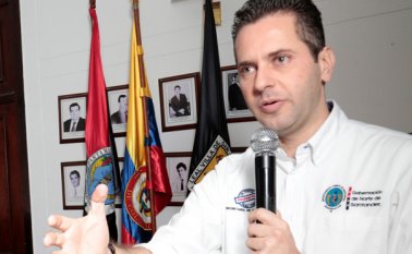 Yebrail Haddad Linero se unió al gabinete de William Villamizar desde enero del año pasado, cuando comenzó el nuevo periodo del gobernador. Archivo La Opinión