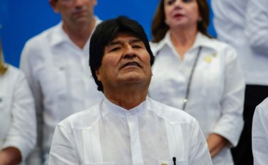 Evo Morales, presidente de Bolivia. AFP