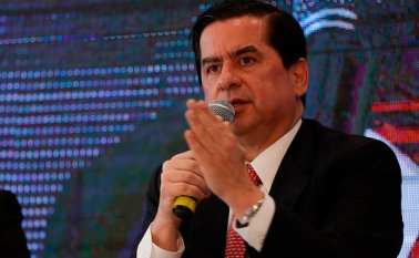 Cristo habló en el Foro sobre el Fast-Track organizado por el Senado de la República. Colprensa