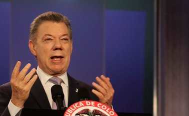 Juan Manuel Santos, presidente de Colombia. Archivo