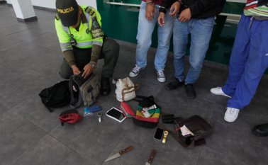 La comunidad pidió a la Policía que se aumenten los controles para capturar a los asaltantes que hacen de las suyas a lo largo y ancho de la ciudad. Archivo