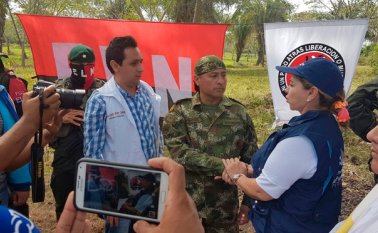 El militar se desplazaba hacia Arauca, de civil, cuando a la altura de La Esmeralda fue interceptado por los guerrilleros y secuestrado. Colprensa