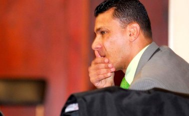 Condena a 29 años y 10 meses en contra del coronel Byron Carvajal por la masacre de 10 policías y un civil en Jamundí. Colprensa