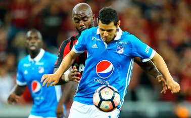 El equipo de la capital colombiana aprovechará la altura de la ciudad para seguir en la Copa Libertadores. AFP