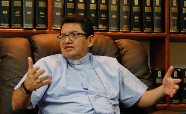 Monseñor Omar Sánchez Cubillos expresó la esperanza de que “nuestras comunidades finalmente respiren el clima de paz que ya han provocado estos acuerdos de La Habana”. Archivo