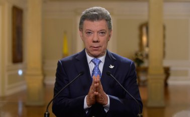 Juan Manuel Santos, presidente de Colombia. Archivo