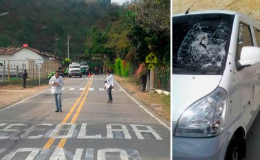 Las víctimas fueron trasladadas hacia la sección de urgencias del hospital regional Emiro Quintero Cañizares y el pronóstico es reservado. Las autoridades adelantan las investigaciones para determinar móviles y autores del atentado terrorista. Javier Sarabia | Cortesía