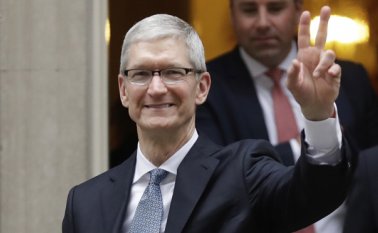 Tim Cook, director general de Apple. AP