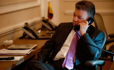 Juan Manuel Santos, presidente de Colombia. Colprensa