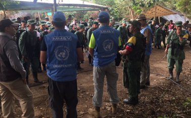 Tras conocerse el bloqueo que la comunidad realizó para que la caravana de las Farc no siguiera a la zona, la Misión de la ONU envió una delegación especial y explican por ello, qué fue lo que encontraron. Archivo La Opinión