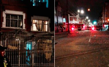 La emergencia se presentó en la calle 49 con carrera 16, en el barrio de Teusaquillo. Colprensa
