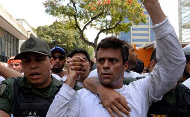 El presidente estadounidense Donald Trump había pedido el miércoles la libertad de Leopoldo López, detenido desde el 18 de febrero de 2014. Archivo