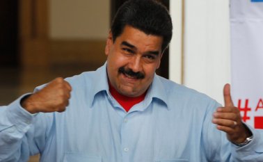 El Departamento del Tesoro estadounidense sancionó al vicepresidente venezolano, Tareck El Aissami, por supuestos vínculos con el narcotráfico, medida repudiada por Nicolás Maduro. Archivo