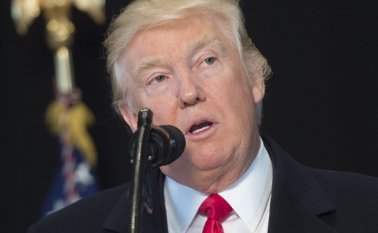 El presidente Donald Trump dijo que se debe hacer más “para erradicar el odio y el prejuicio y la maldad” tras visitar el recién inaugurado Museo Nacional de Historia y Cultura Afroestadounidense. AFP