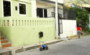 En este sitio se llevó a cabo la confrontación, que dejó como saldo una persona muerta y otra herida. Colprensa